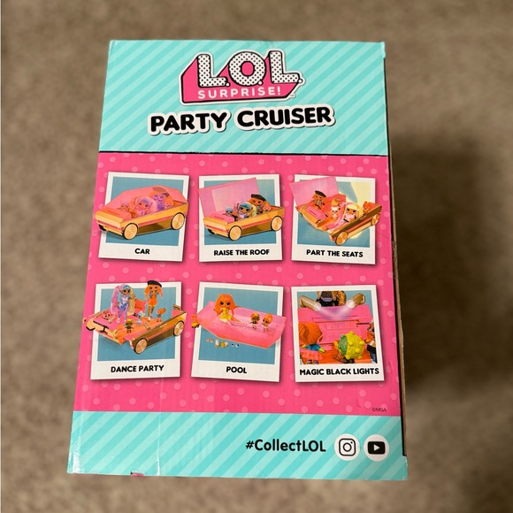 NEW IN BOX! LOL Surprise 3-in-1 Party Cruiser with Surprise Pool - New 2021 - Picture 9 of 11